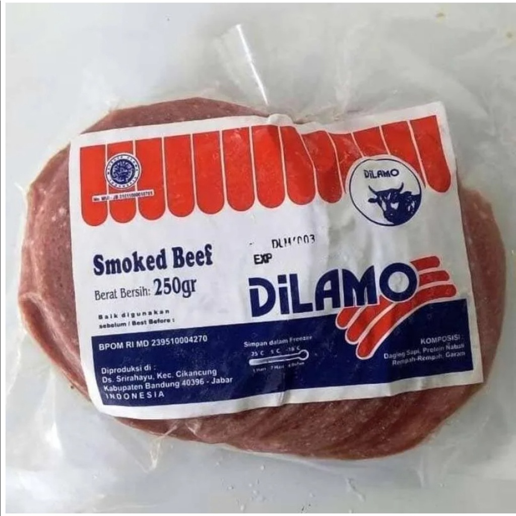 

DILAMO SMOKED BEEF 250GR