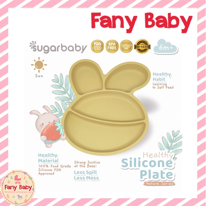 SUGAR BABY HEALTHY SILICONE PLATE NATURE SERIES