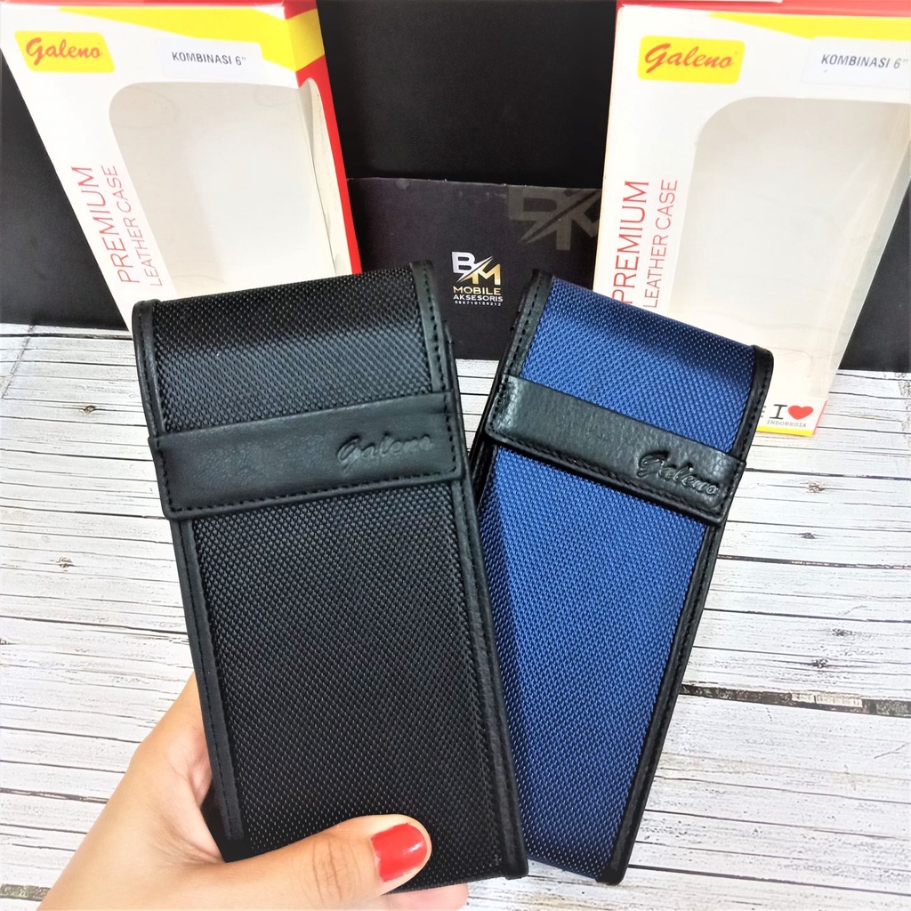 Dompet Pinggang 5.5Inch / 6 Inch Galeno Premium DOMPET HANDPHONE Galeno