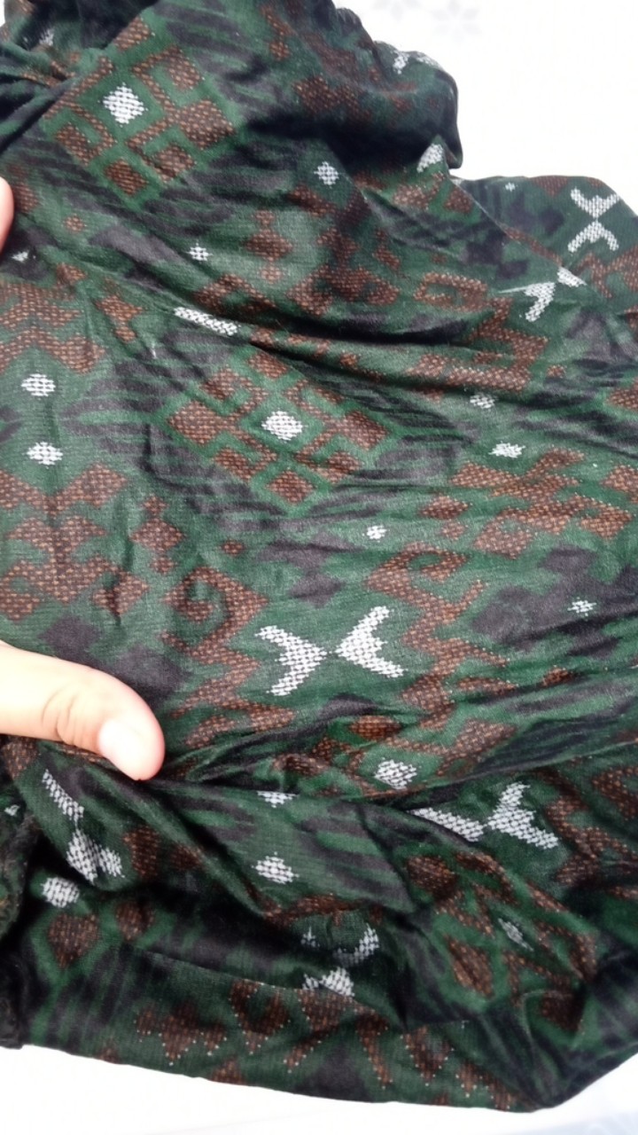 Danabrata Songket Batik Hrb026 Kemeja Batik Pria Modern Lengan Panjang M L Xl Xxl Asli Pekalongan