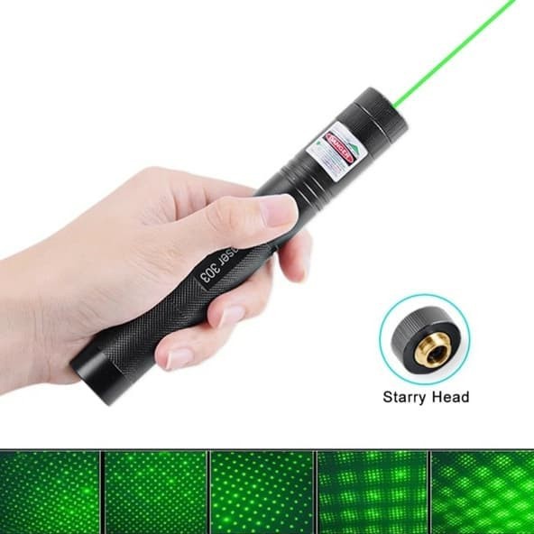 Green Laser pointer 303 / green laser baterai cas