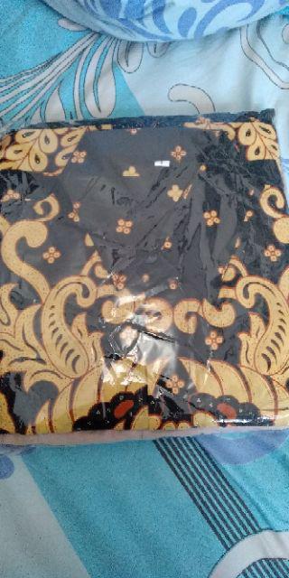 Zola_batik Batik Couple Gamis Belva Lengan Panjang