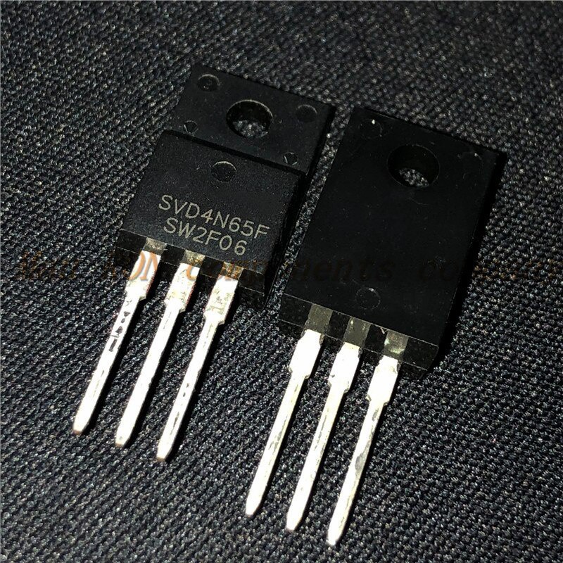 10pcs transistor SVF4N65F 4N65F SVD4N65F TO-220F 650V 4A mos field effect