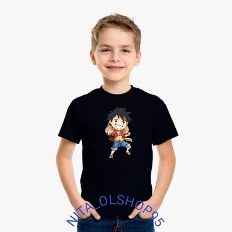 baju anak karakter, baju anak anime, baju anak one piece