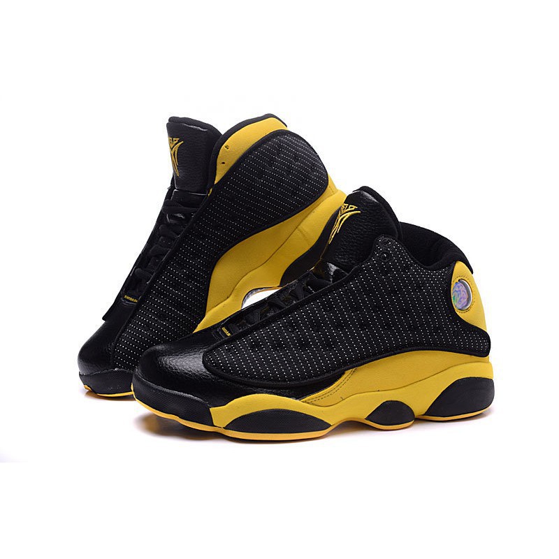 Air Jordan 13 XIII Melo PE Black Yellow 
