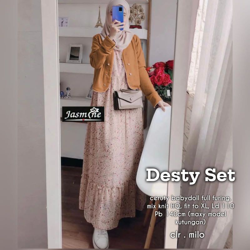 SL Desty Set LABEL JASMINE