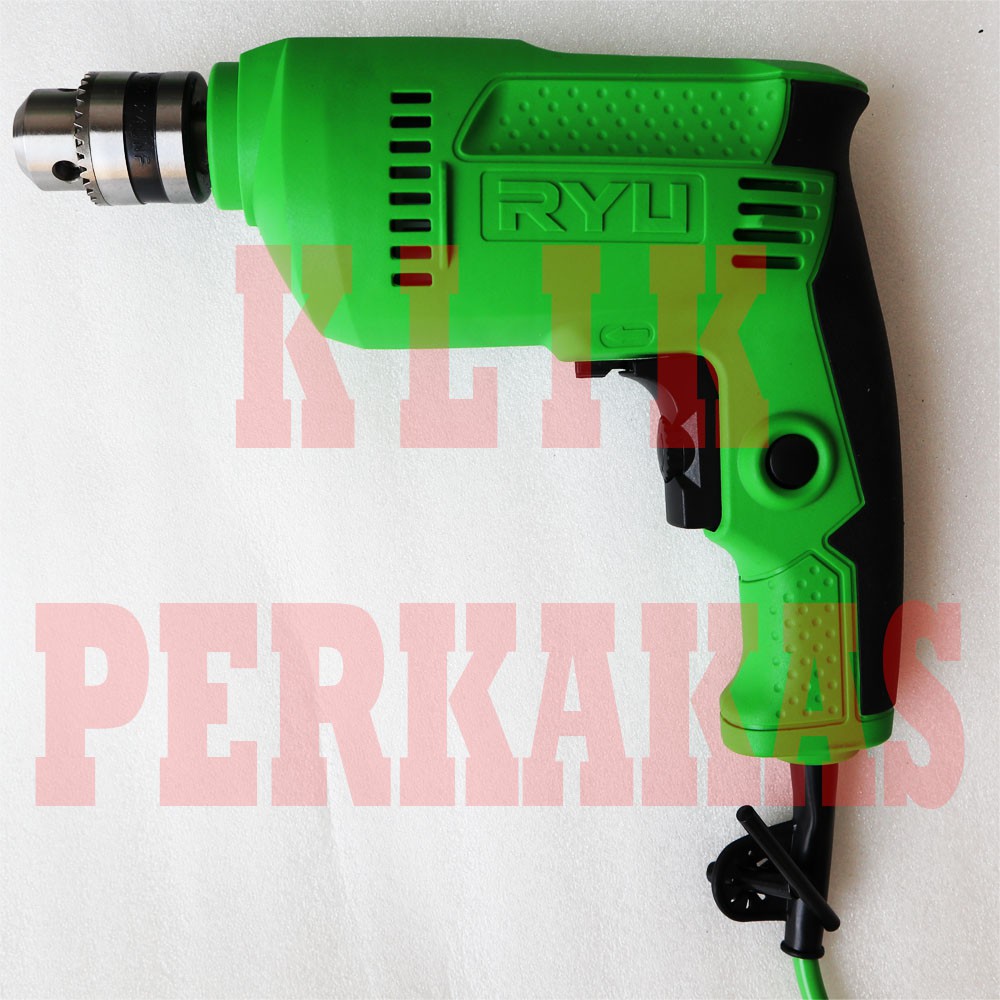 Paket Ryu Tekiro Bor 10mm RDR10-3RE Plus Mesin Gurinda Saklar Atas RSG100-3 - Paket Tukang Kayu