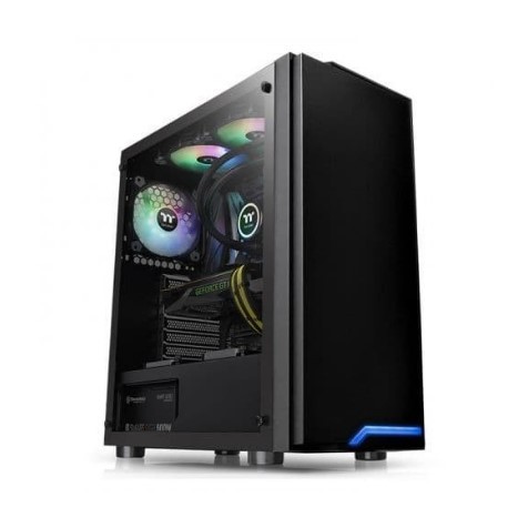 Thermaltake H100 TG Black Gaming PC Case