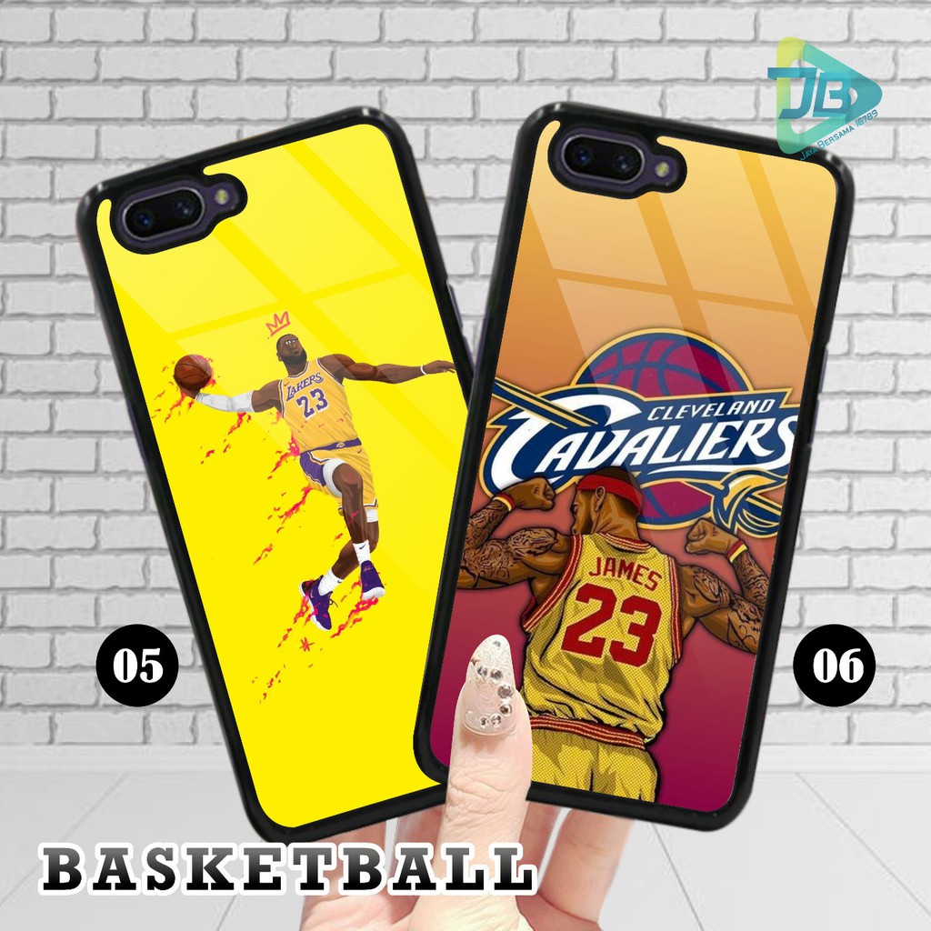 HARDCASE 2D GLOSSY BASKETBALL OPPO VIVO XIAOMI SAMSUNG REALME IPHONE ALL TYPE JB4672