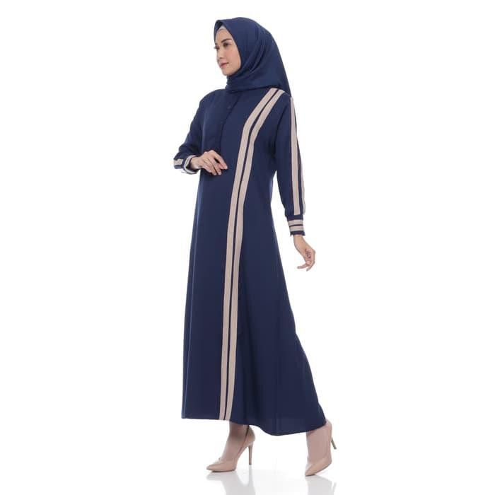 Dilla ID Tazkia Gamis Wanita Original | Lizzie Abaya | Dress Muslim | Tazkia Hijab - Mustard