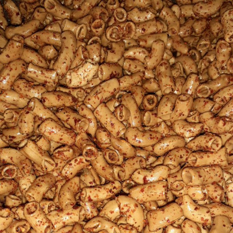 

makaroni bantet pedas daun jeruk
