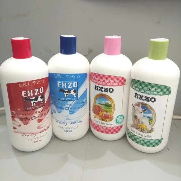 EXZO HAND & BODY LOTION 500ML