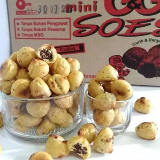 

04J♟ Soes Kering Coklat G&G Kemasan 2 Kg (Dus) Model Baru