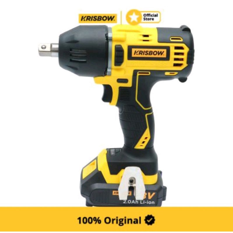 krisbow mesin impact wrench cordless 18v IRCIWB18
