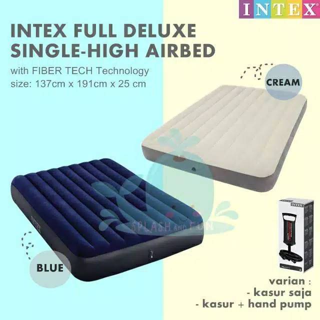 INTEX Kasur Angin Intex Durabeam / DOBLE  Intex Full size 191 x 137