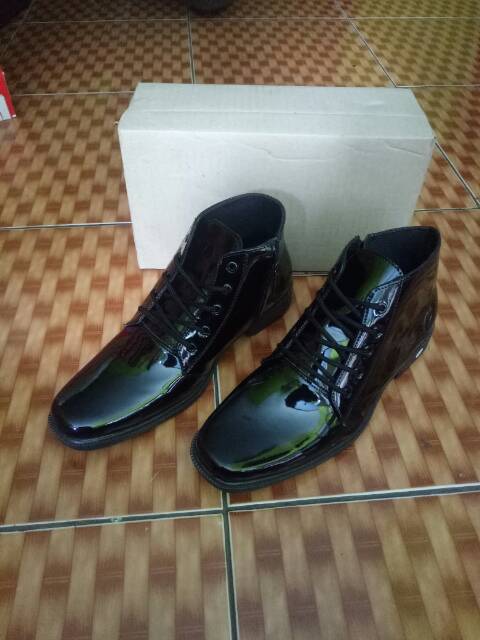 Sepatu semi boots pdl pdh tali resteng