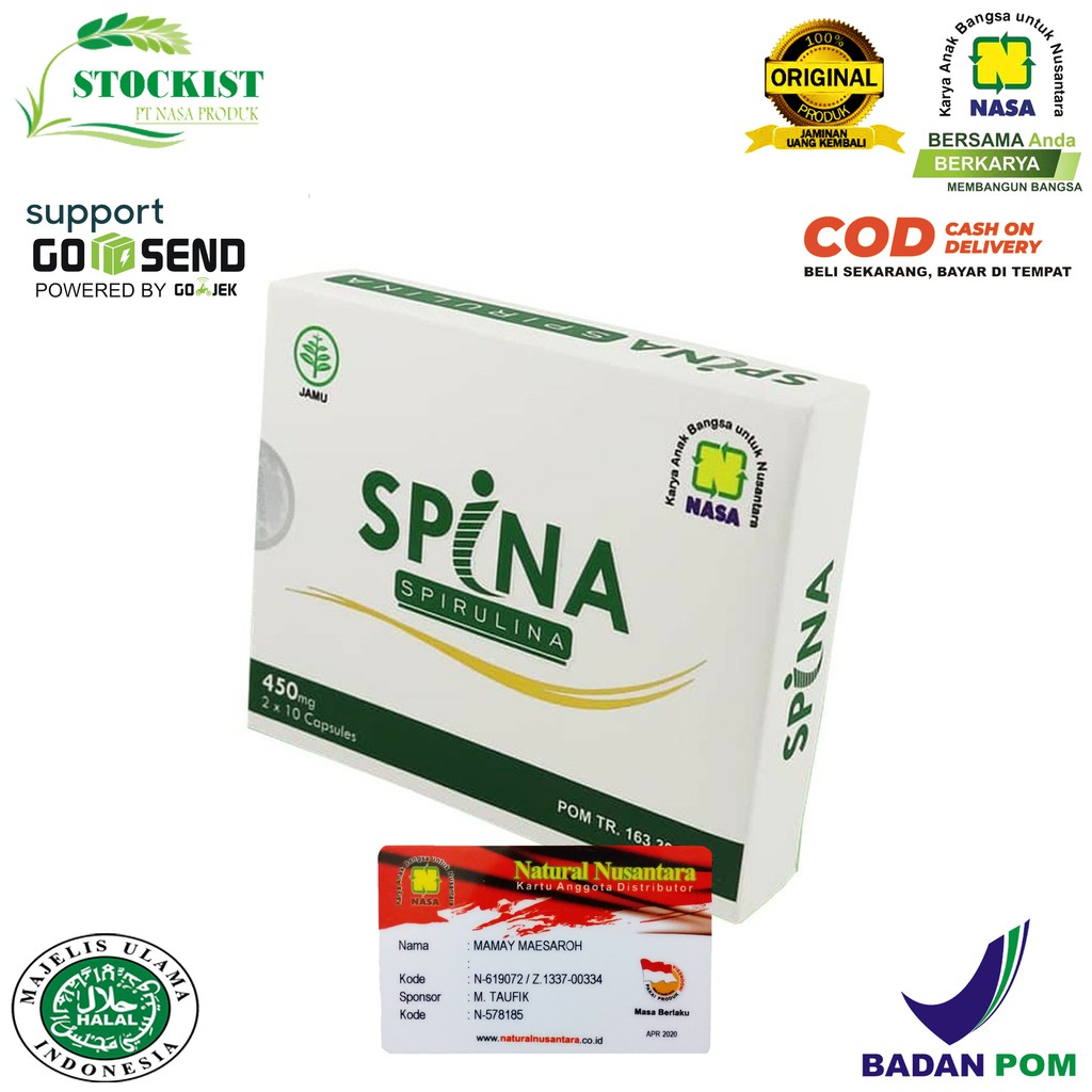 SEPINA NASA MAMPU mengatasi jerawat bopeng - SPINA ORIGINAL NASA