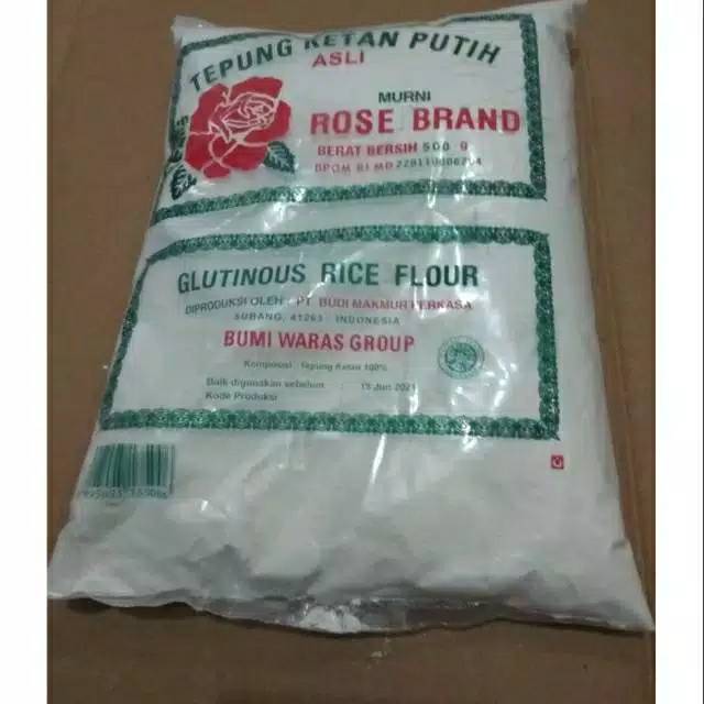 

Tepung Ketan Rosebrand 500gram
