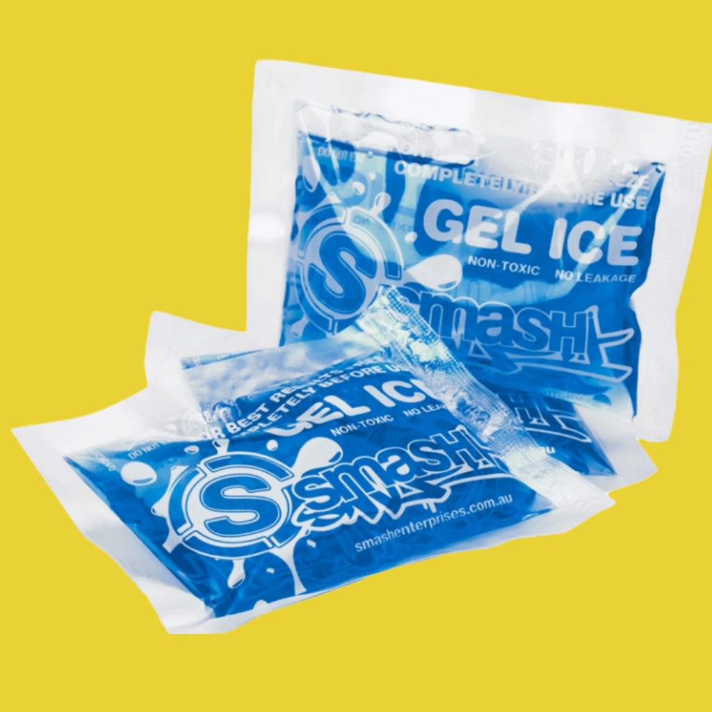 

ICE GEL + BUBBLE WRAPPING