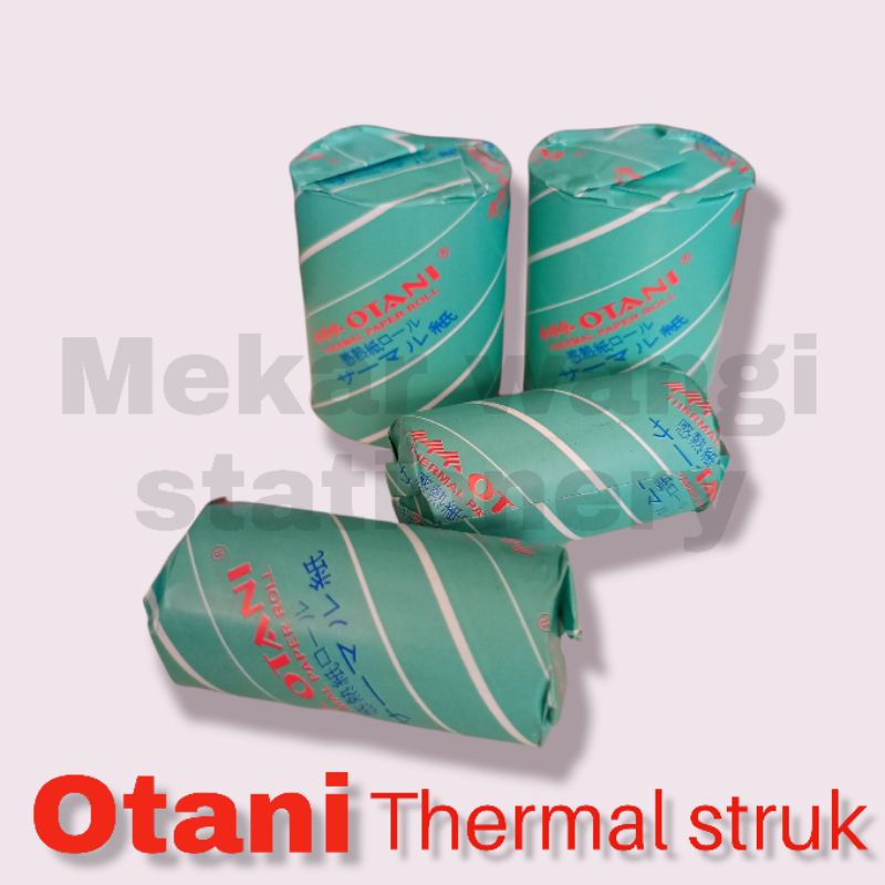 

KERTAS STRUK THERMAL OTANI 57 X 30 BLACK THERMAL PAPER ROLL OTANI