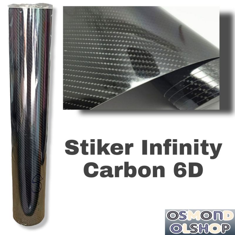 Stiker Infinity Carbon 5D 6D 3D (Roll) 45cm X 9m