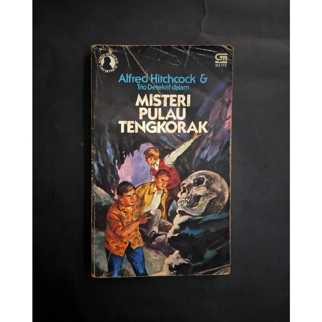 Buku Novel Serial Trio Detektif No. 6 Misteri Pulau Tengkorak Stok 1