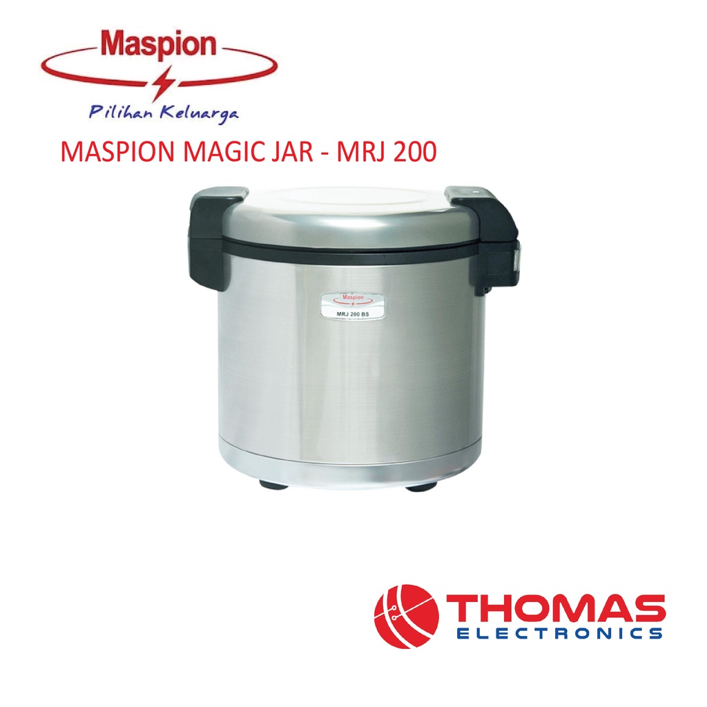 Maspion Magic Jar MRJ 200 BS Penanak Nasi 20 Liter Garansi Resmi