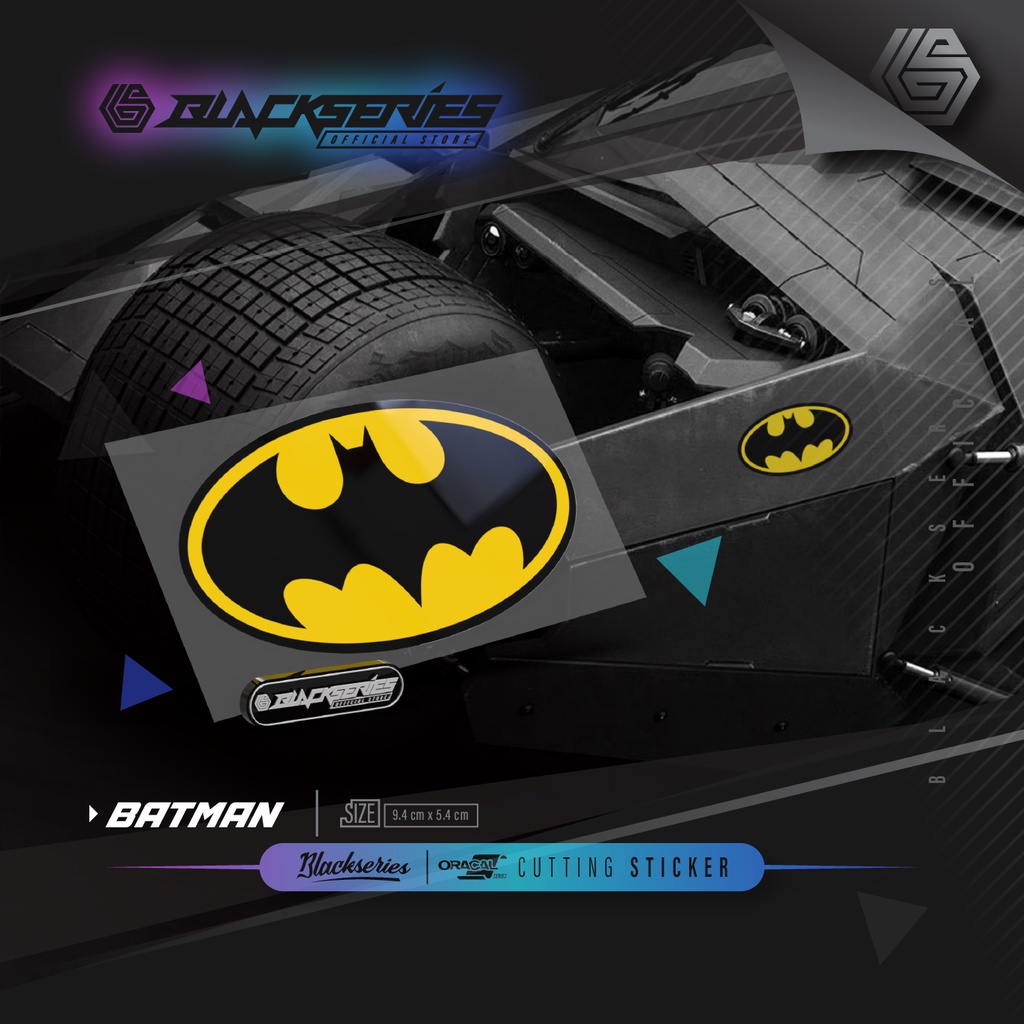 Cutting Sticker Batman | Stiker Batman | Stiker mobil Motor