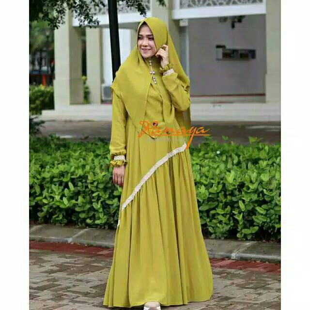 ORI Ranaya Syar'i,,Ceruty Babydoll,REALPICT GESER FOTO