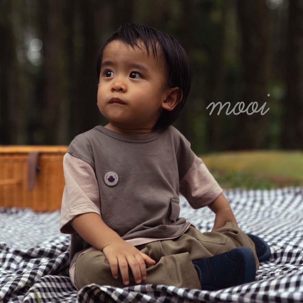 PROMO 7.7 PROMO BAJU LEBARAN MURAH MOOI LUCAS SHIRT ATASAN BAJU MOOI ANAK PAKAIAN BAJU ANAK PENDEK UNISEX 1 - 12 TAHUN