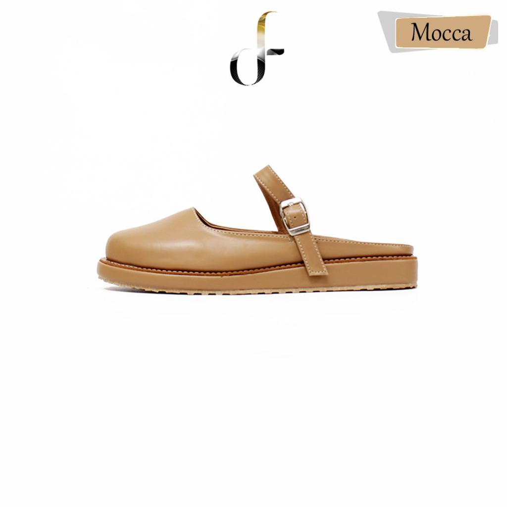 FARADELA Sandal Mules Mary Jane Wanita F01-03.2