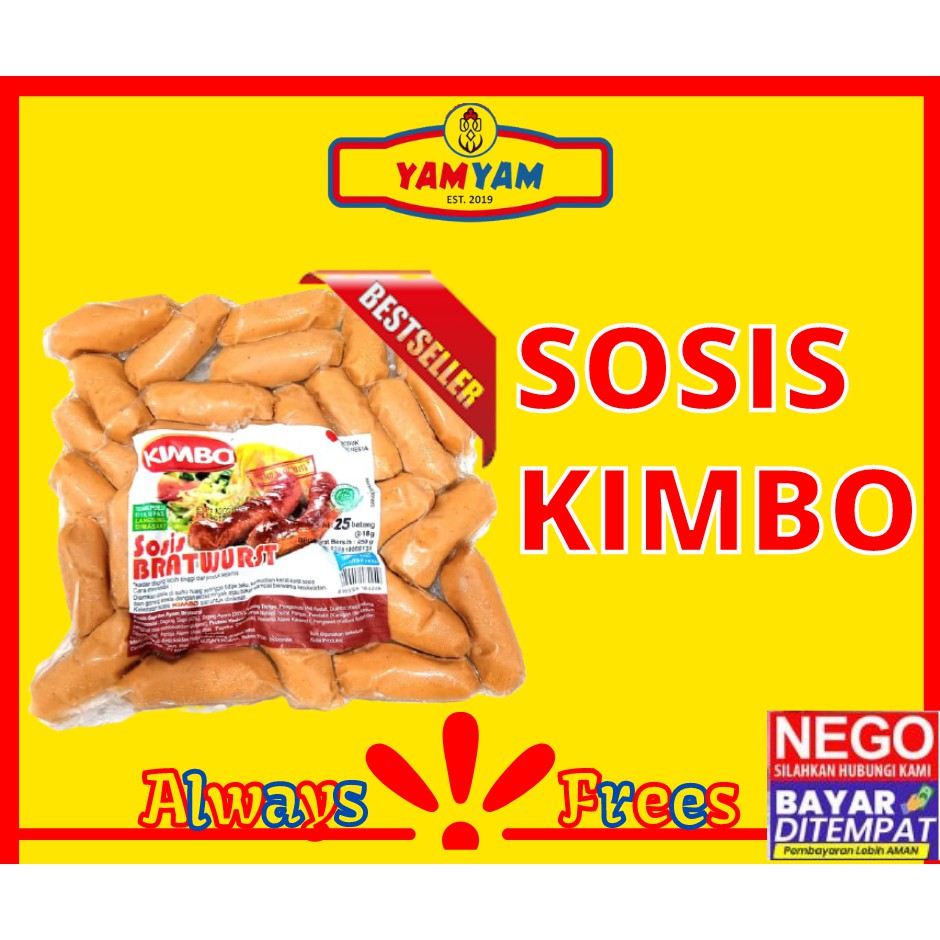 

SOSIS KIMBO Daging Sapi isi 10 Frozen Makanan Beku Depok Jakarta Tangerang Bogor Bekasi