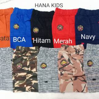  CELANA  CARGO ANAK  2 12th CELANA  PENDEK ANAK  LAKI LAKI 