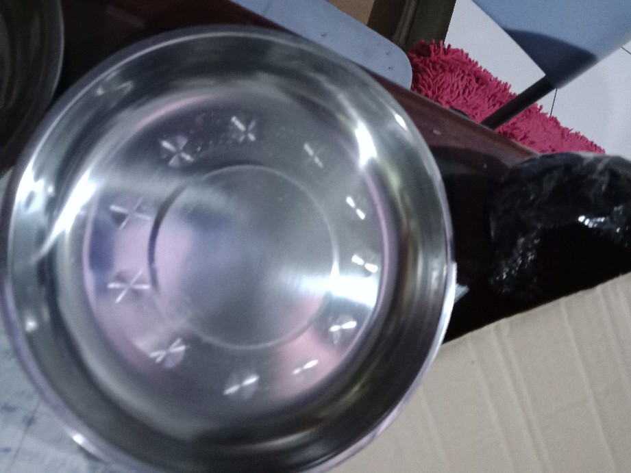 Homemaster Piring Stainless Multifungsi Ekonomis 0.3 Mm 22 Cm Model C Plate03c22