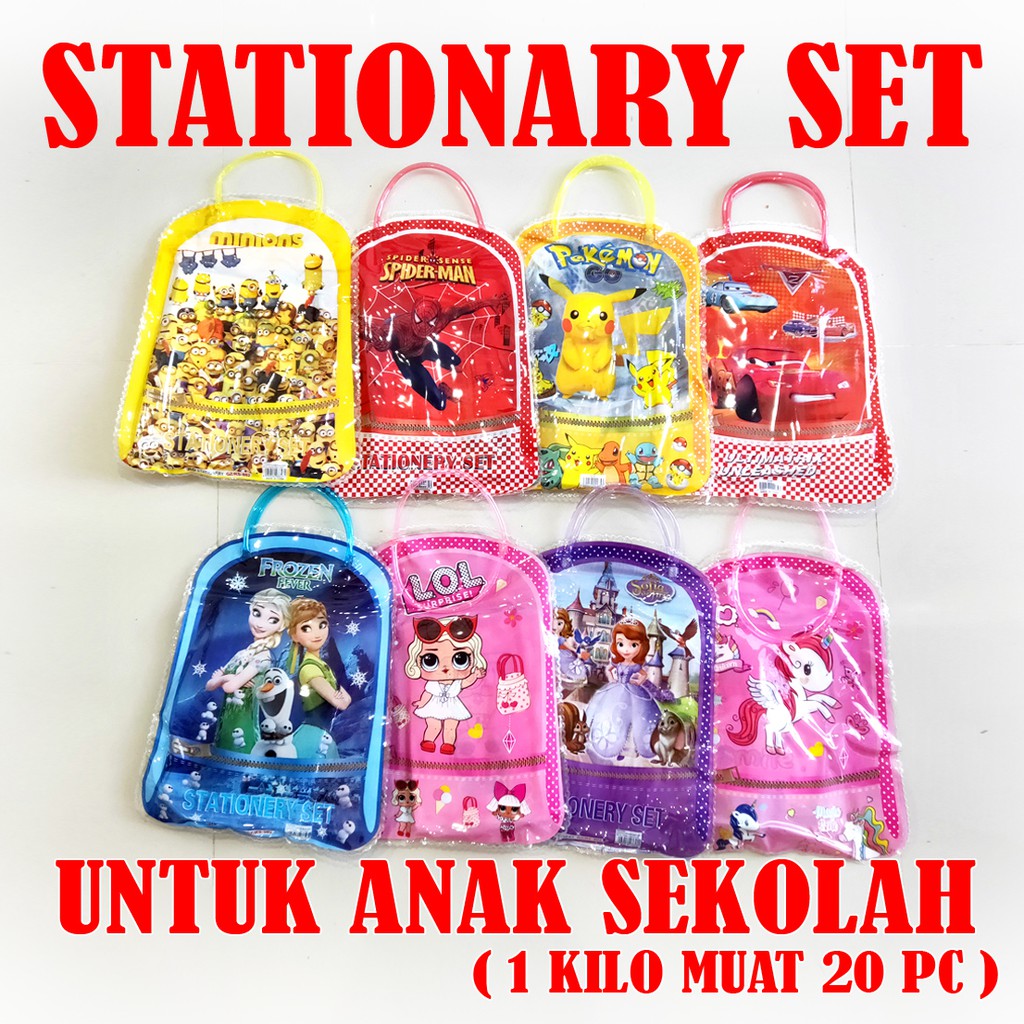 

ROBBAGS - PB 103 - STATIONARY SET - ANAK SEKOLAH