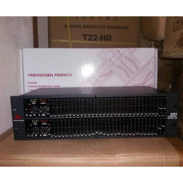 Equalizer dbx 2231 garansi 1 tahun made usa