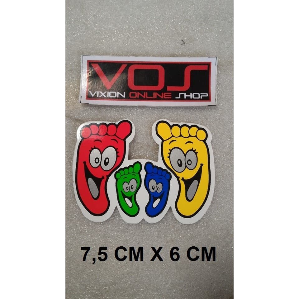 

STIKER UNIK KAKI 4