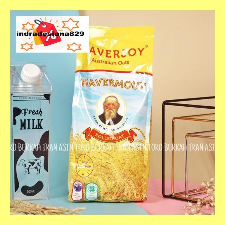 

Sf504Nind Haverjoy Havermout Australian Rolled Oat 1Kg - Kuning Ind504Sm