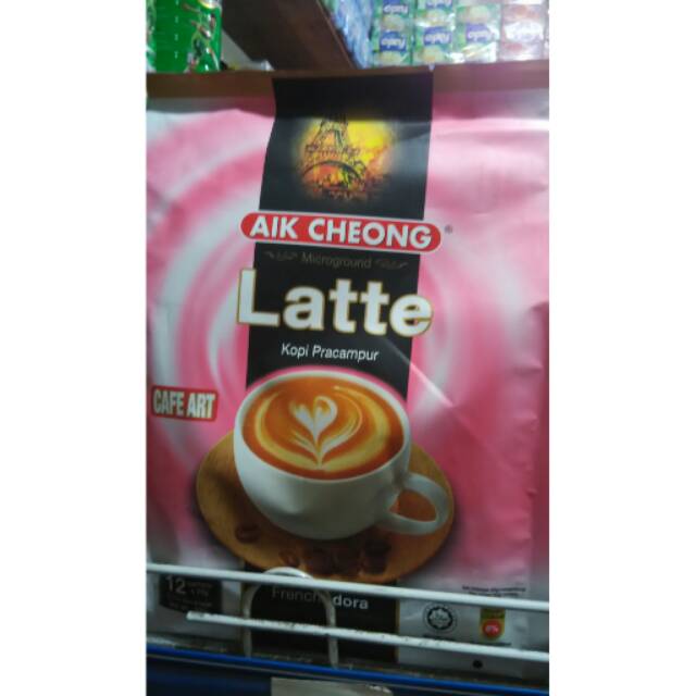 

KOPI LATTE "AIK CHEONG" (1kg bs 2 bgks) Berat +/- 550gr
