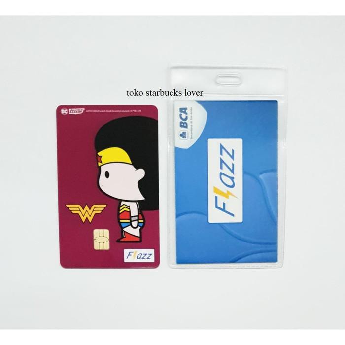 Kartu flazz bca saldo 0 seri superheroes kartu - wonder woman