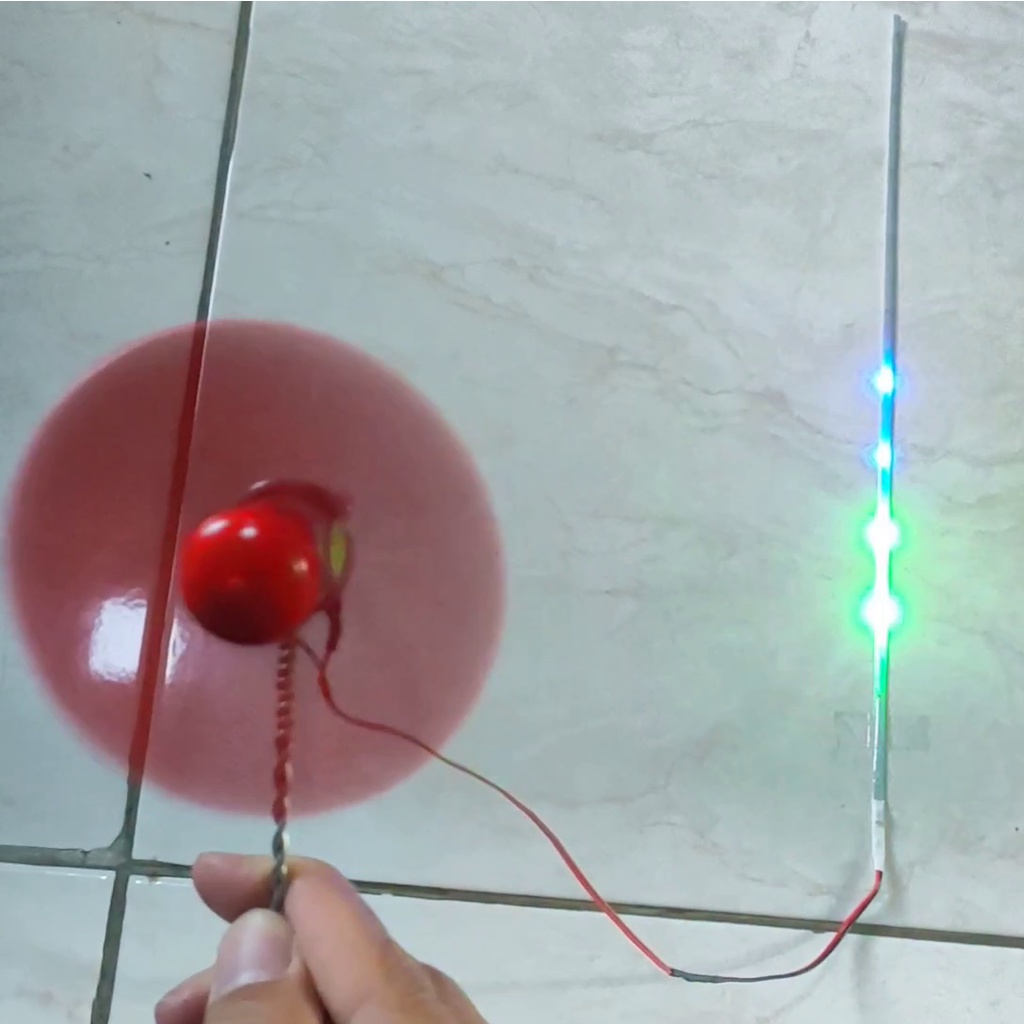 Lampu Layangan Dinamo 12Volt LED Running Fullset Siap Pasang Dinamo 130