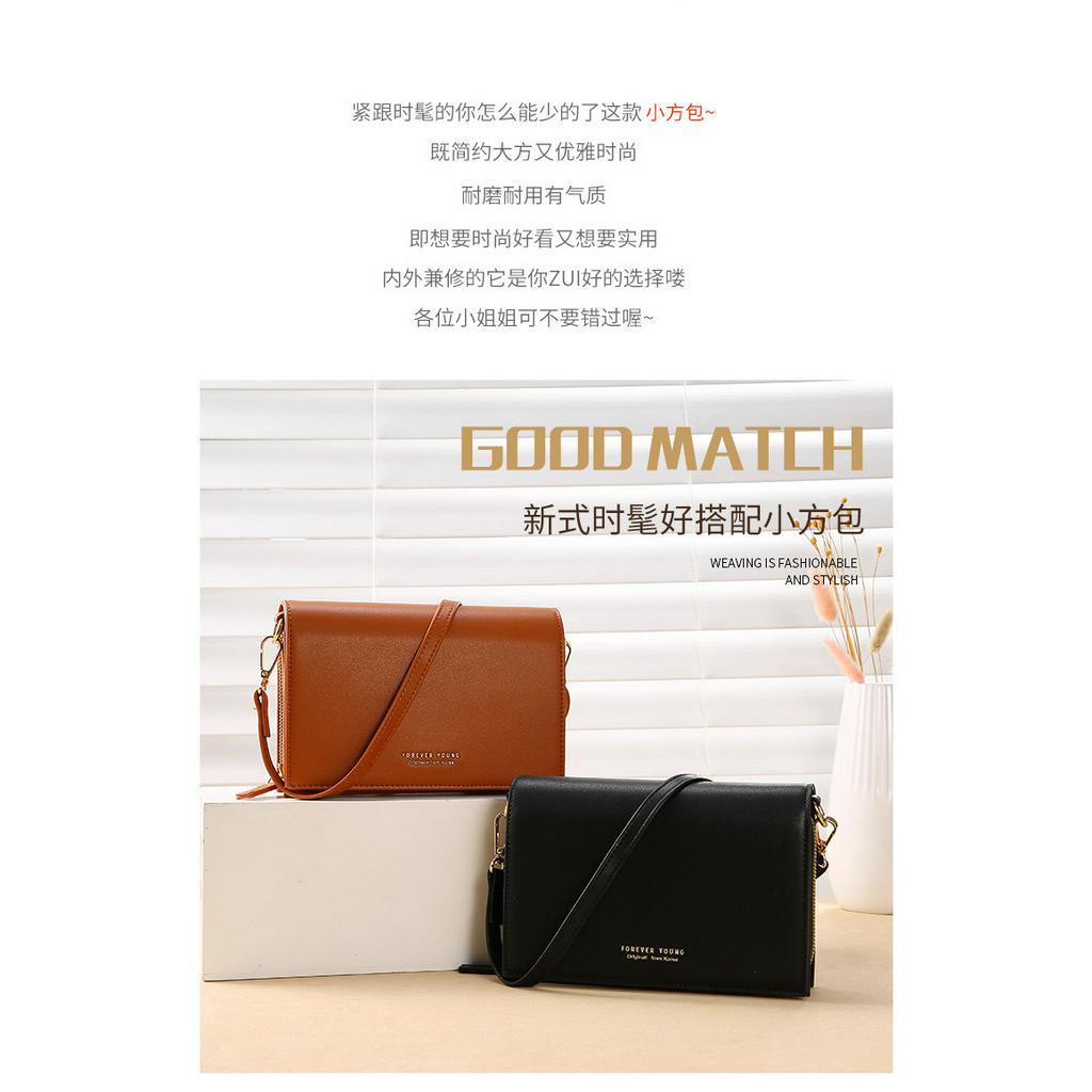 Khatinstore Tas Selempang Wanita Import Forever Young Ready Jakarta Clutch 352