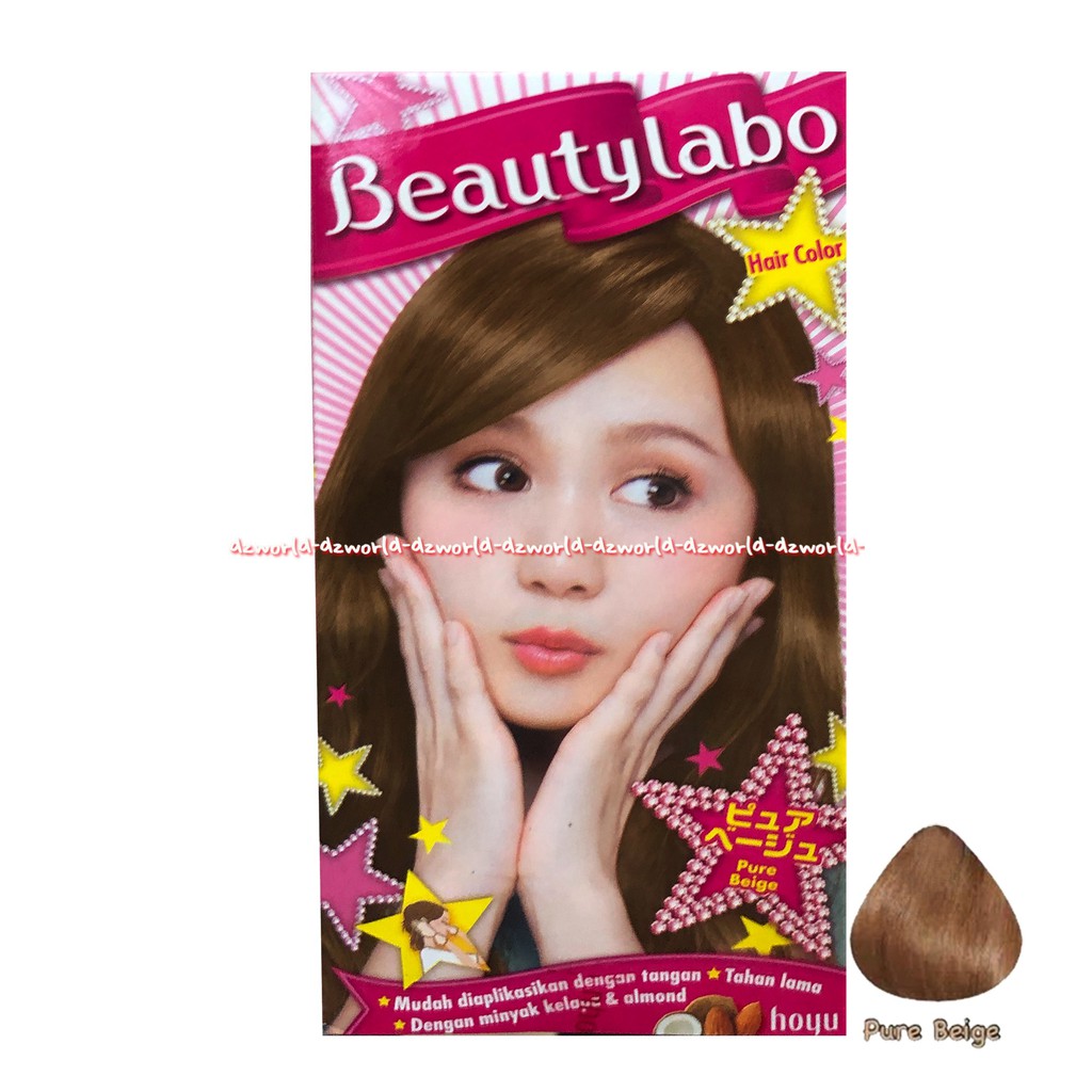 Beauty Labo Candy Pure Beige Hoyu Cat Rambut Beautylabo