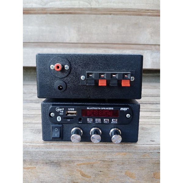 Amplifier rakitan class D+ tune control bass trebel volume + mp3 bluetooth