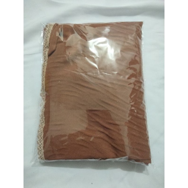 HIJAB/JILBAB/KHIMAR MARYAM RENDA JUMBO DIAMON-Mocca