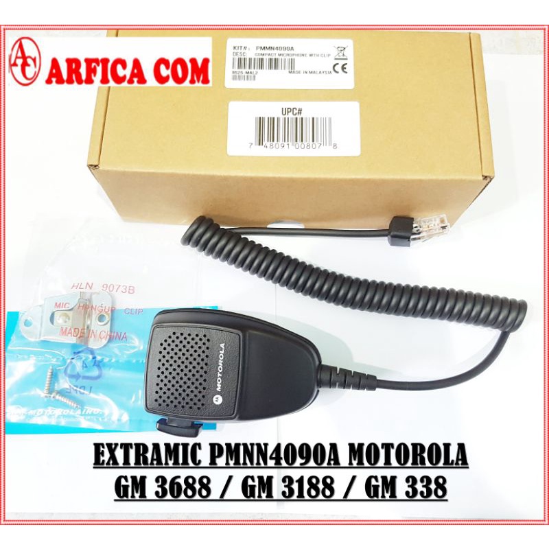 JUAL EXTRAMIC RADIO RIG MOTOROLA GM 3688 GM 3188 GM 338 - EXTRA MIC RIG MOTOROLA GM3688 GM3188 GM338