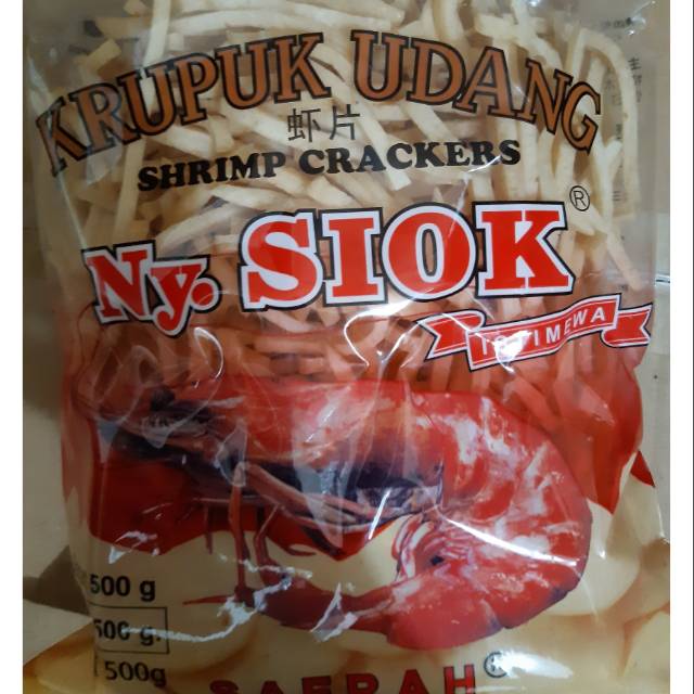 

Kerupuk Udang Ny Siok Stik