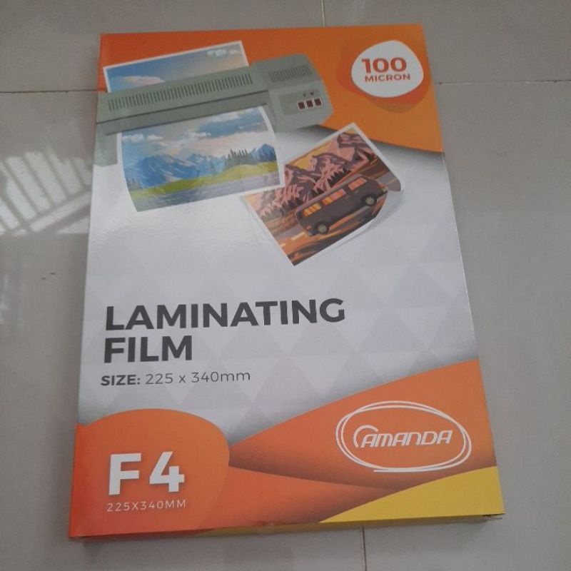 

Plastik Laminating Folio Amanda 100 Micron (1 PAK)
