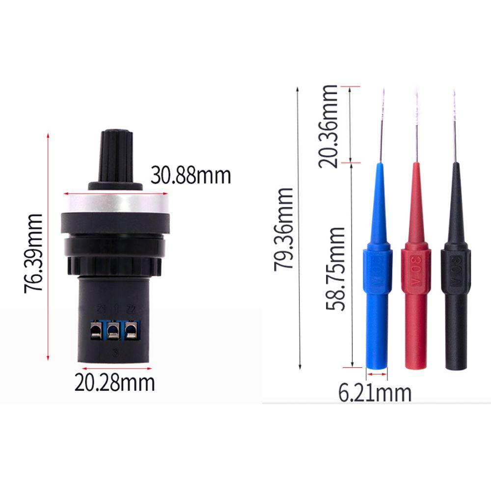 Populer Auto Car Circuit Tester Mudah Dioperasikan 12V Sinyal Tahanan Simulasi Alat Diagnostik Sirkuit Simulator Alat Diagnostik