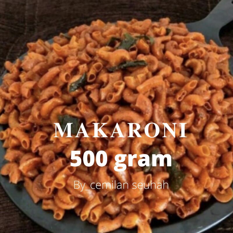 Makaroni pedas daun jeruk isi 500 gram